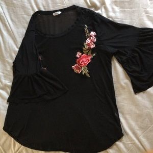 See-through mesh top